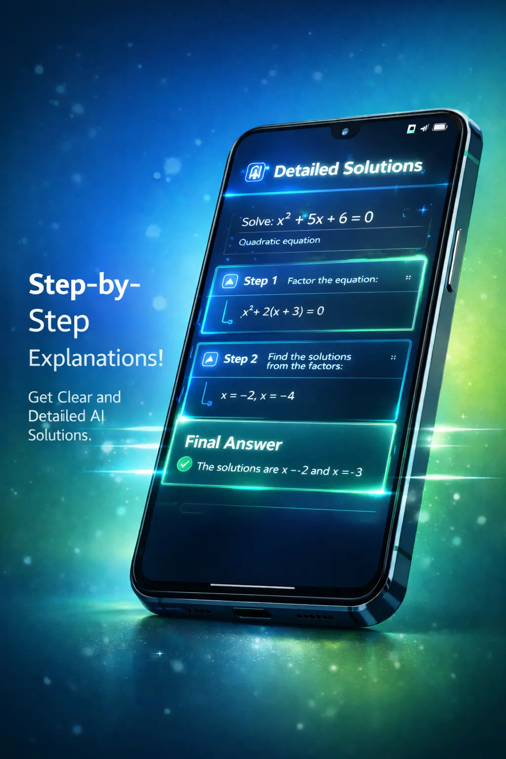 Detailed solution